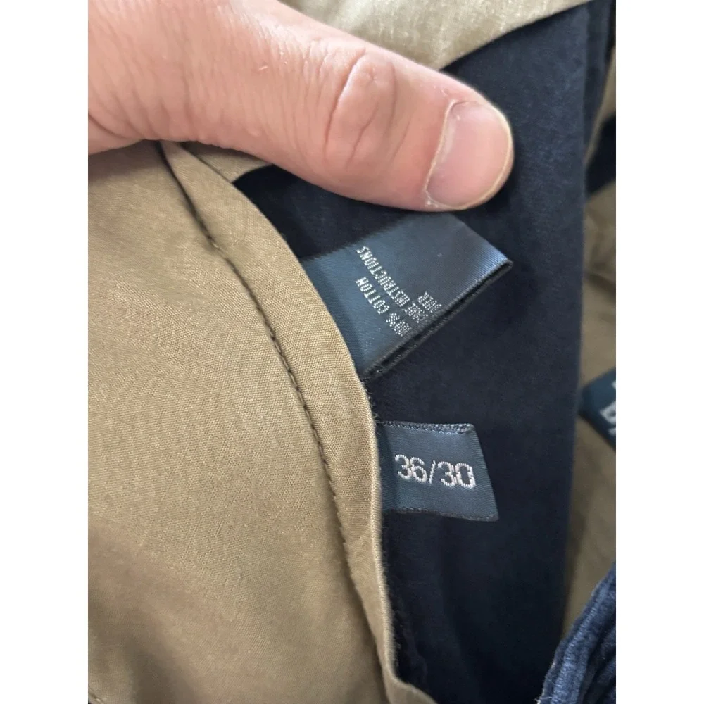 Vintage Polo Ralph Lauren Blue Corduroy Pants‎ Pleated Cuffed 36x30